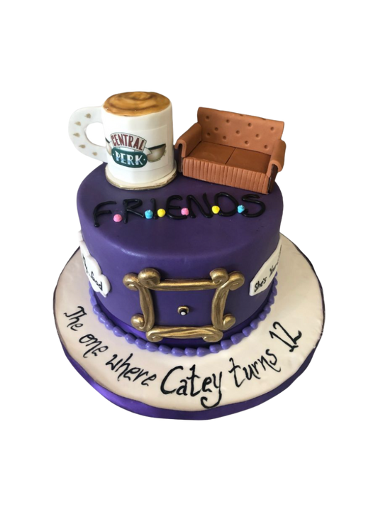 Friends Fondant Cake