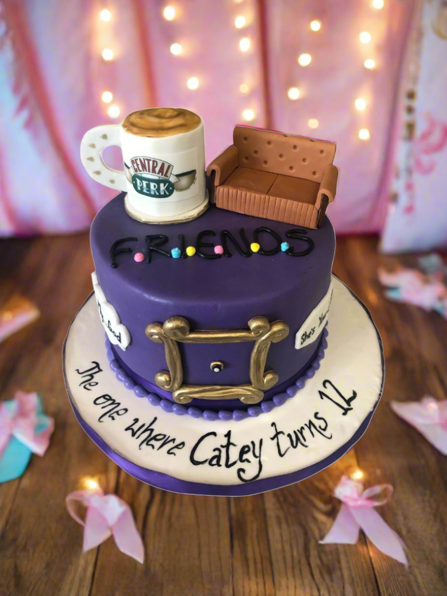 Friends Fondant Cake