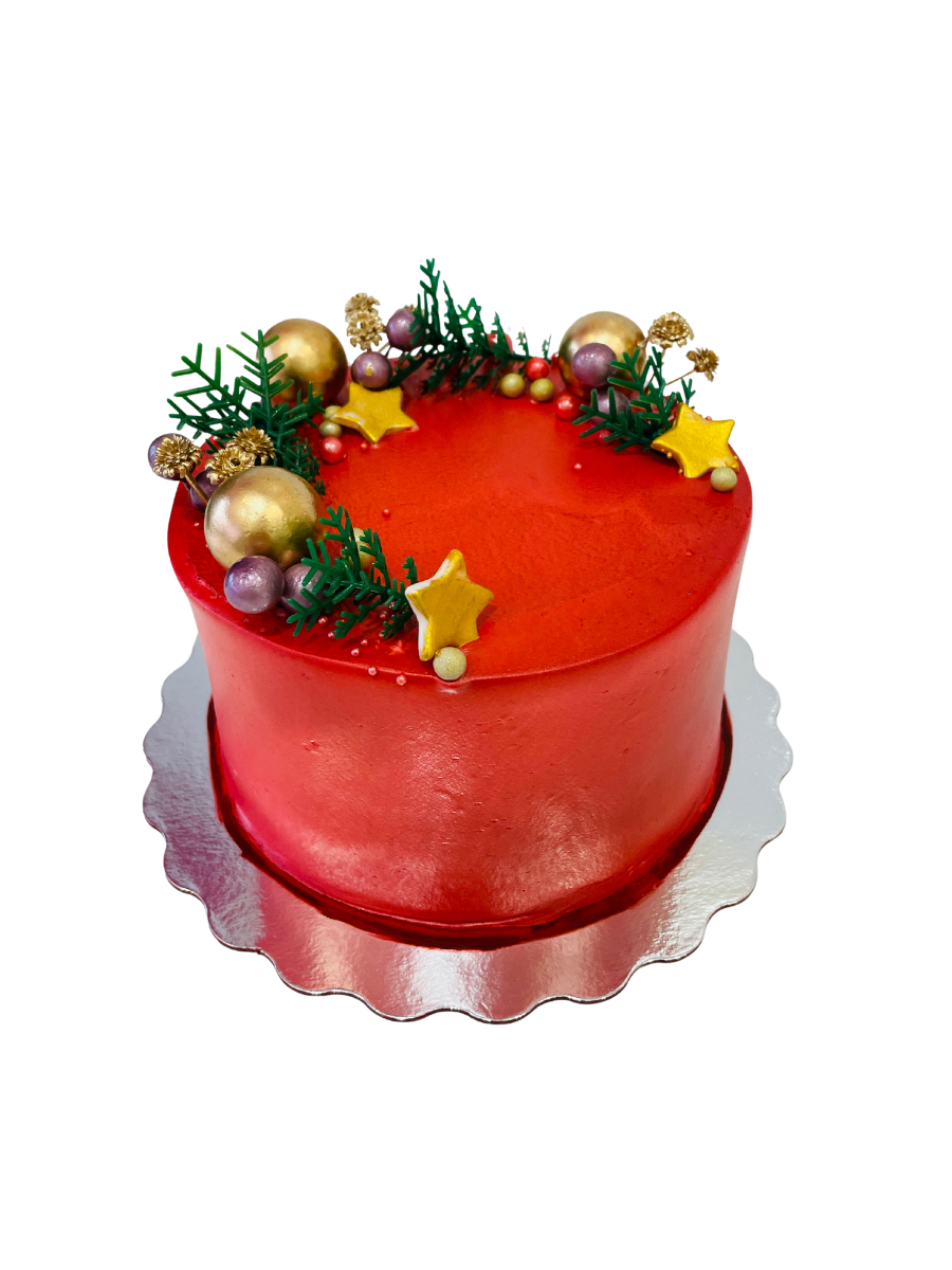 Janelle Christmas Cream Cake
