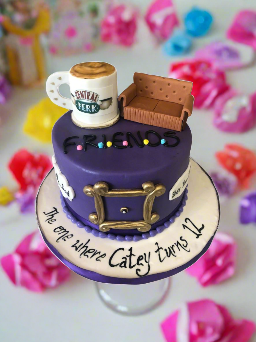 Friends Fondant Cake