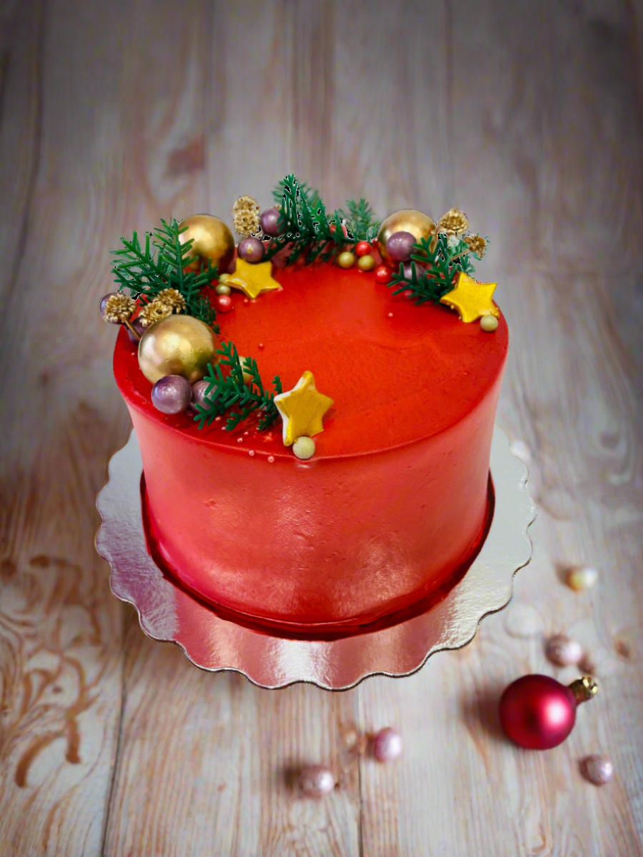 Janelle Christmas Cream Cake