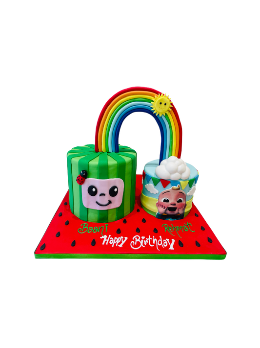 Baani & Rehmat Cocomelon Cake