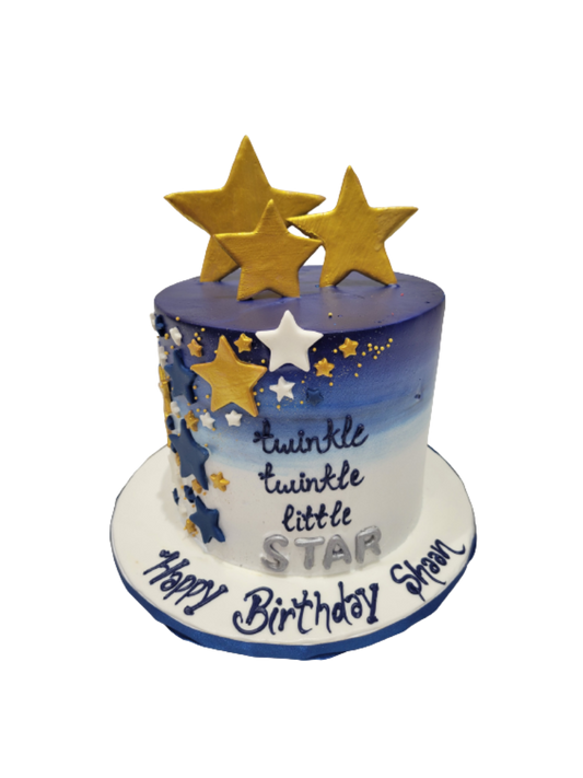 Blue Star Cake