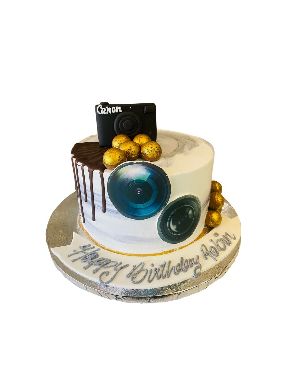 Camera Birthday Cake