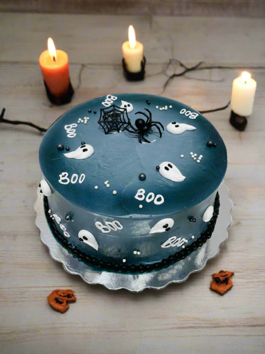 Ghost Halloween Cake