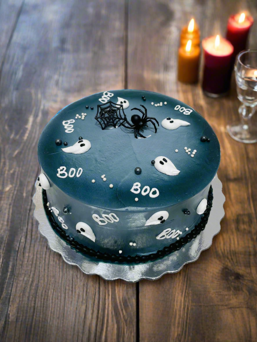 Ghost Halloween Cake