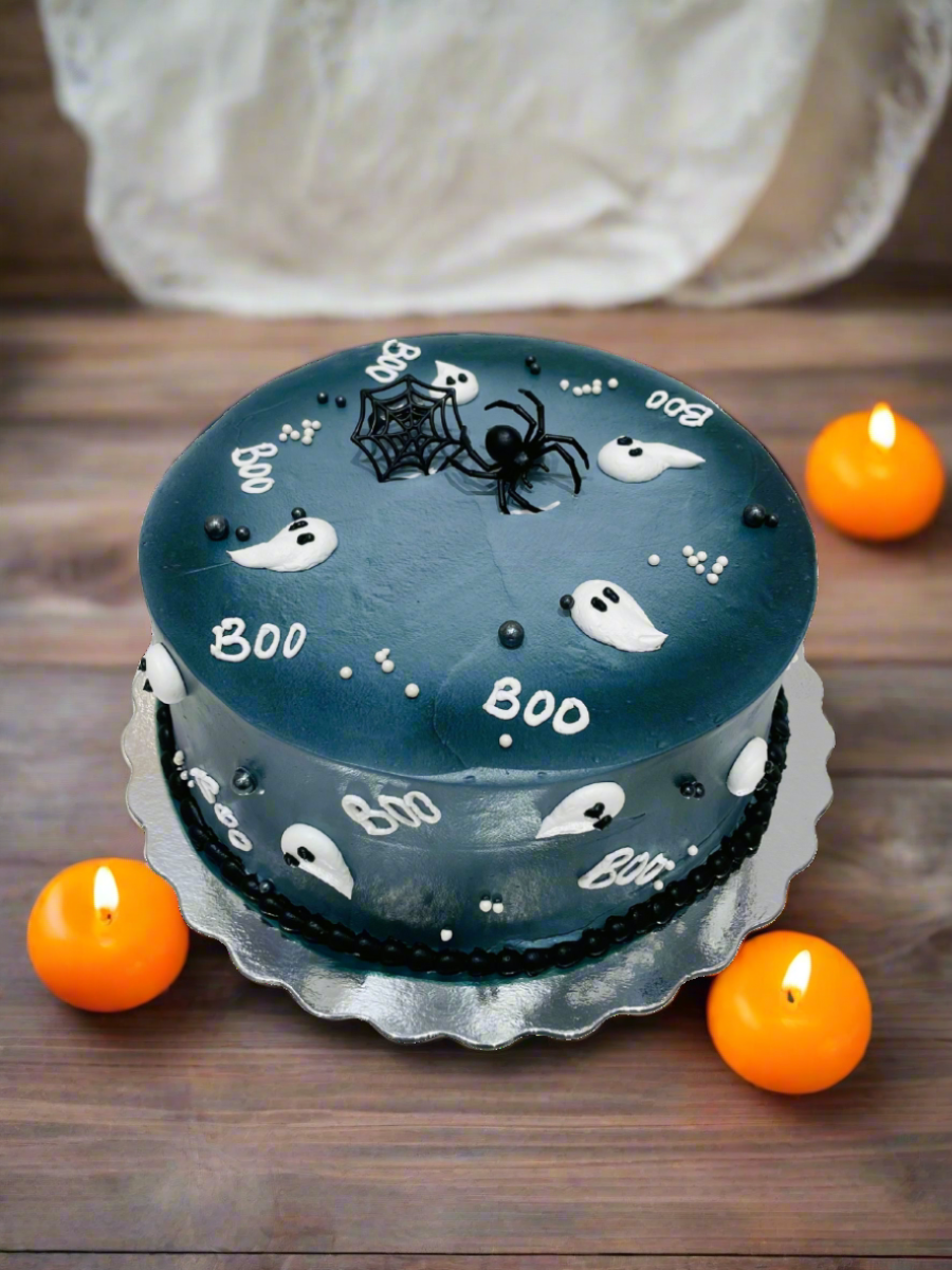 Ghost Halloween Cake