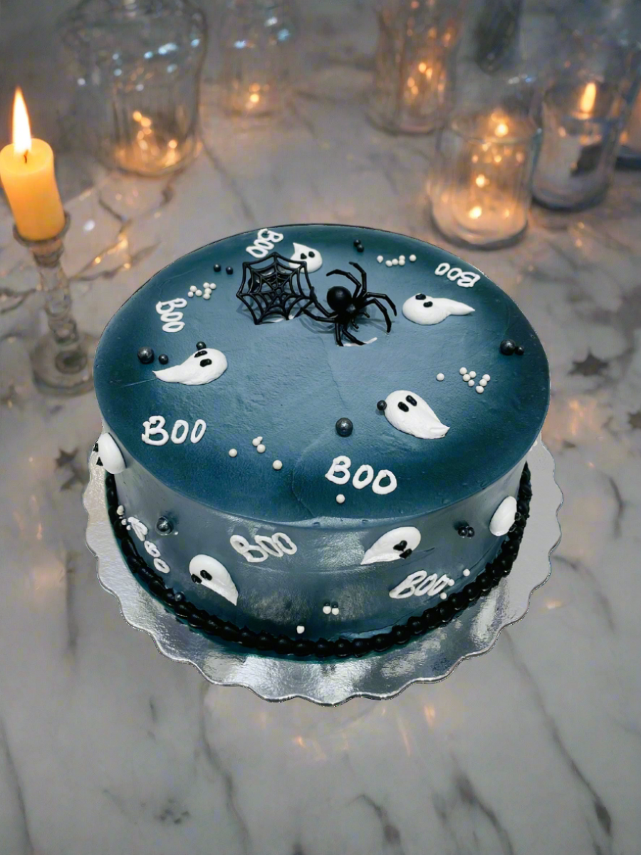 Ghost Halloween Cake