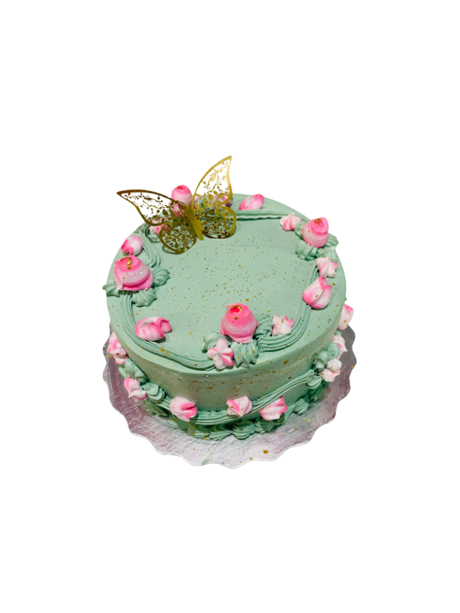 Ayesha Butterfly Birthday Cake