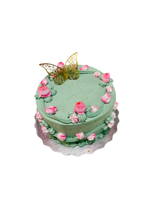 Ayesha Butterfly Birthday Cake