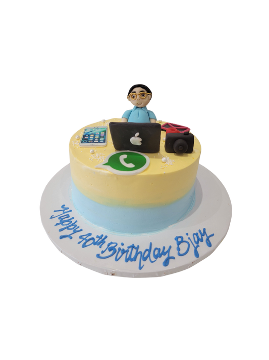 Bjay Workaholic Cream Cake