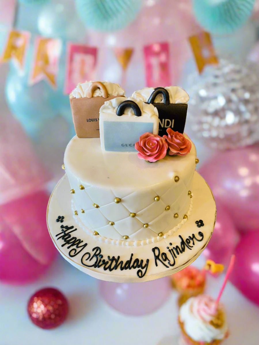 Rajinder Born To Shop Cake