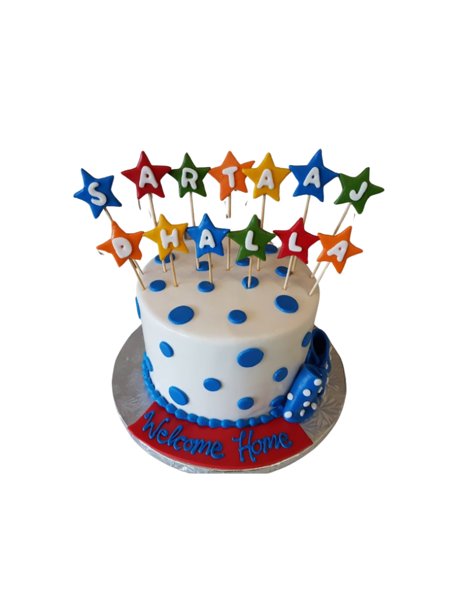 Sartaaj Star Fondant Cake