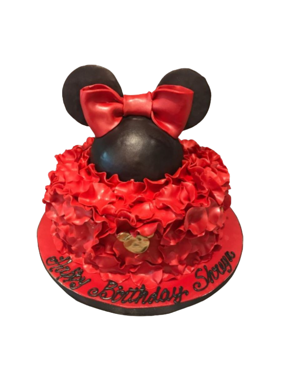 Shreya Ruffle Fondant Cake