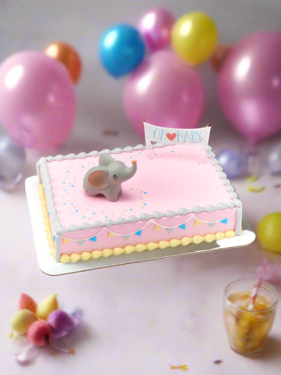 Oh Baby Elephant Cake