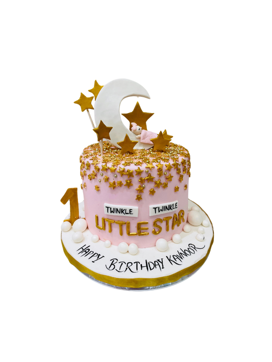 Kavnoor Star & Moon Birthday Cake