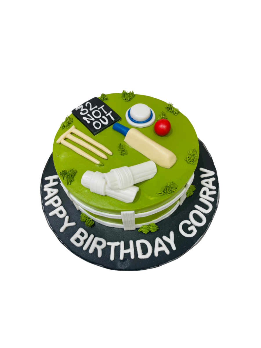 Cricket Fans Cream Cake