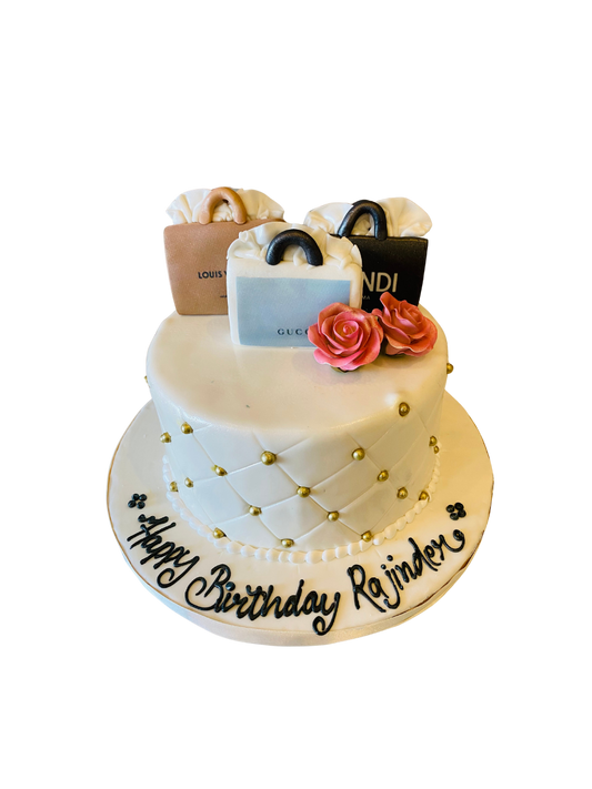 Rajinder Born To Shop Cake