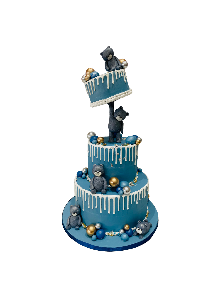 Super Teddy Tiered Cake