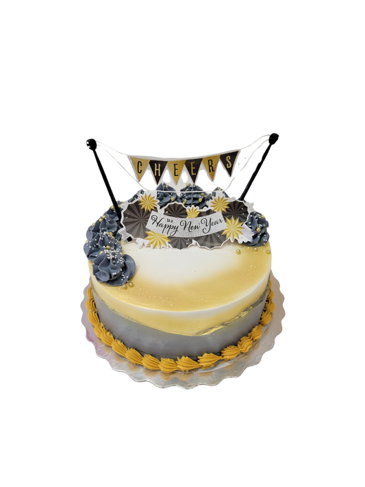 Cheers New Year Cake
