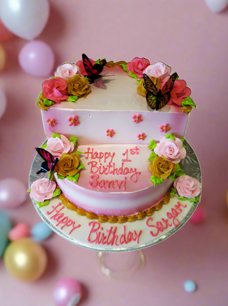 1St Birthday Stage Cake