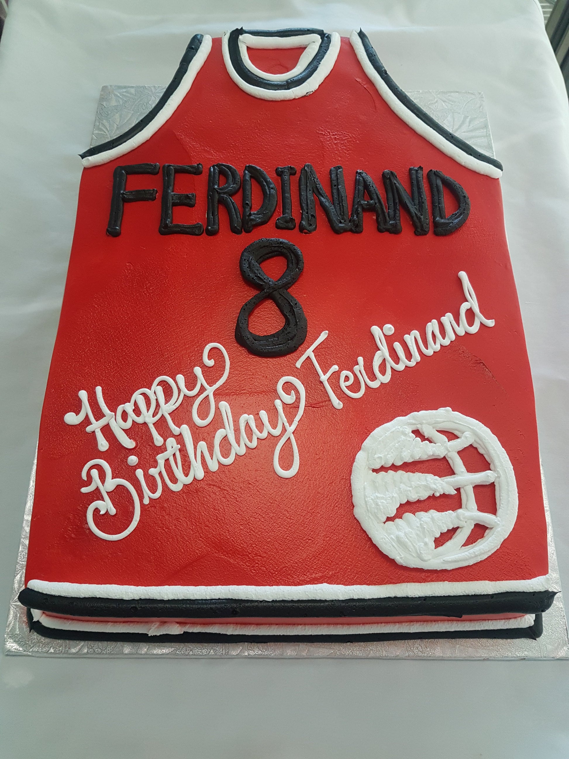 Raptors Jersey Cake - Rashmi's Bakery
