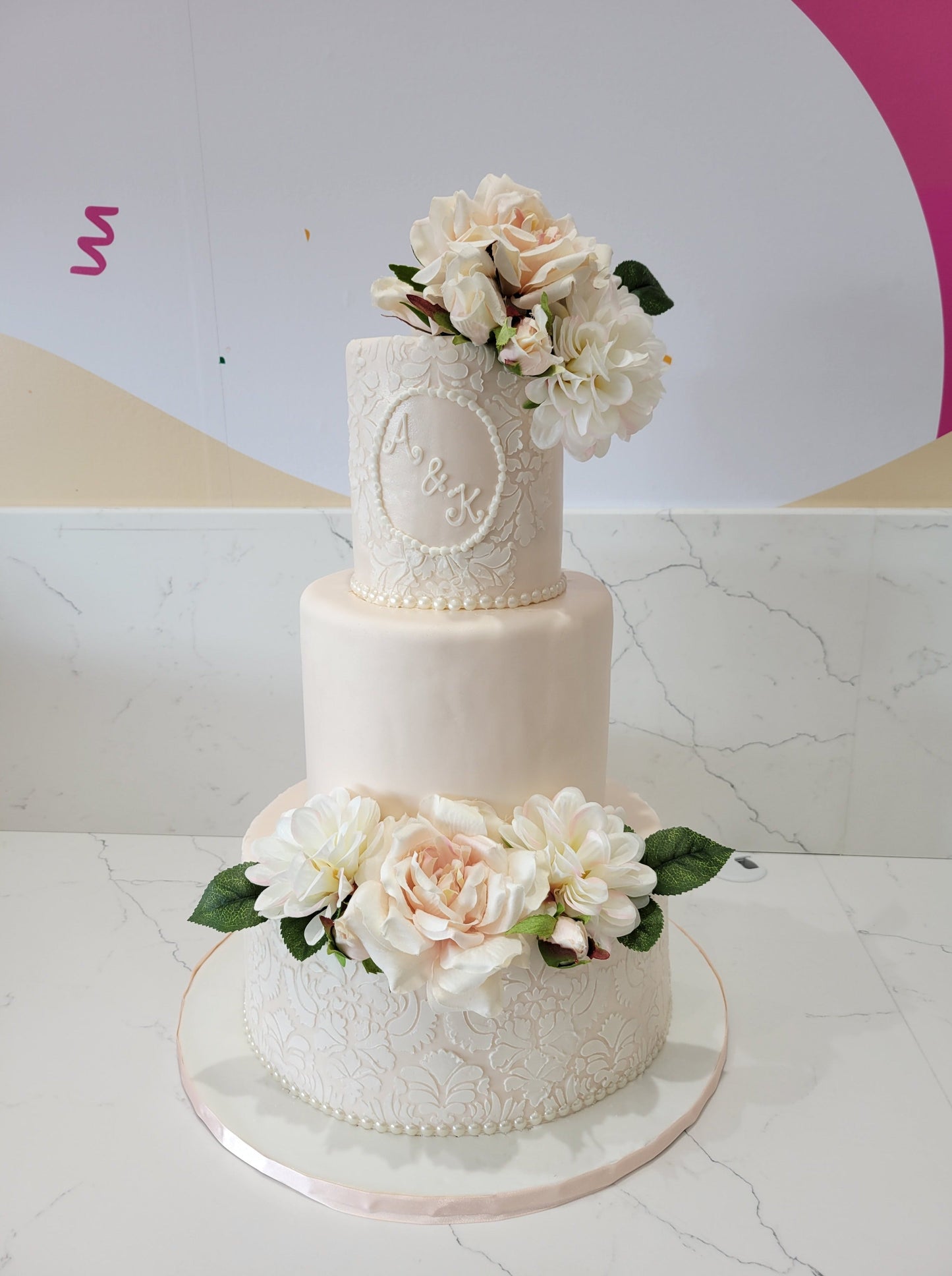 A & K Wedding Cake