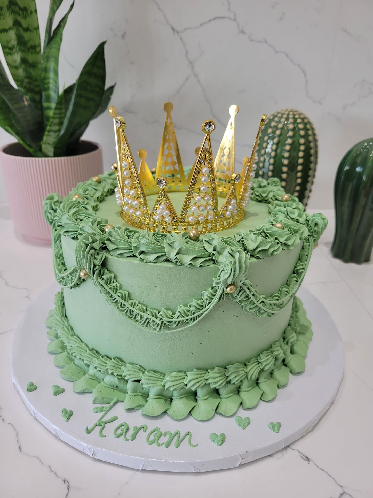Karam Crown Birthday Cake