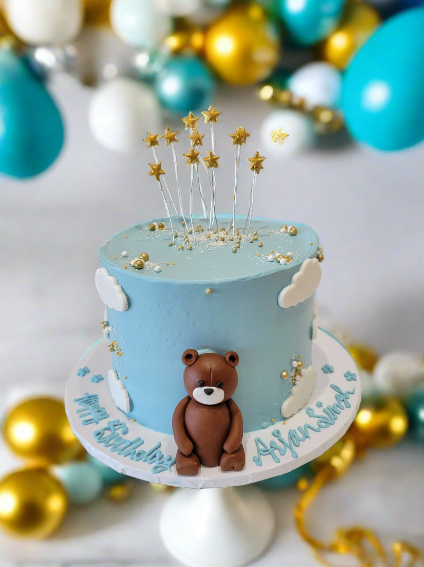 Arjan Teddy Birthday Cake