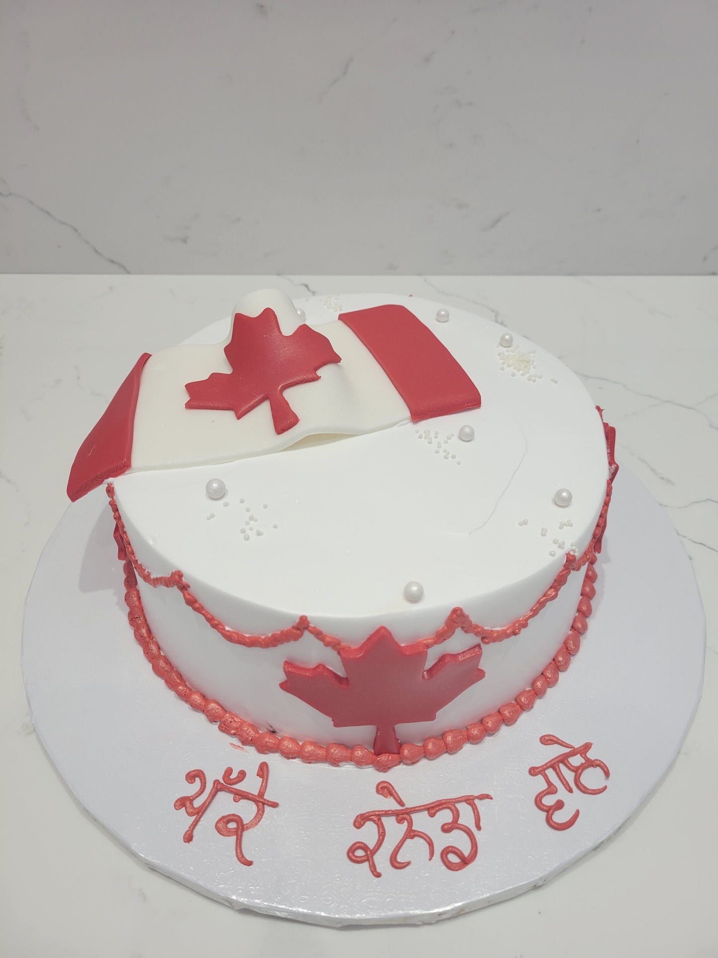 Canada Flag Pr Cake