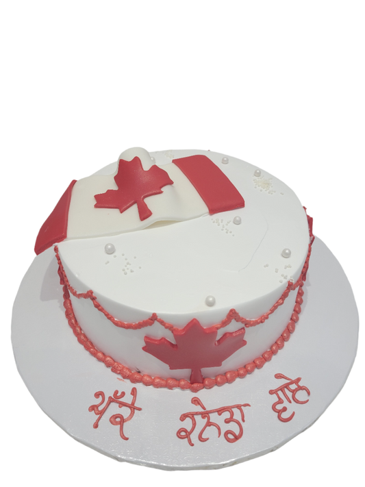 Canada Flag Pr Cake