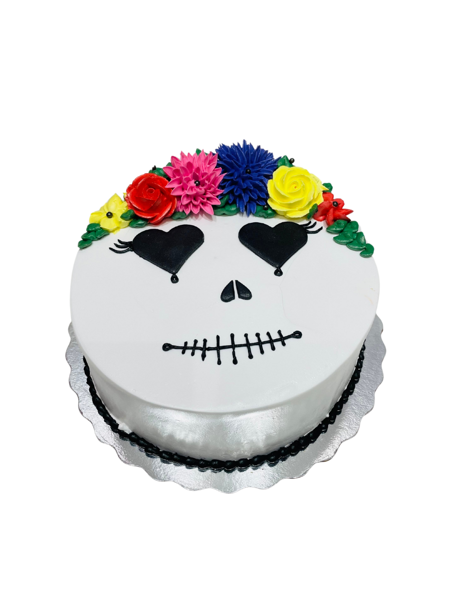 Day Of The Dead Halloween Cake