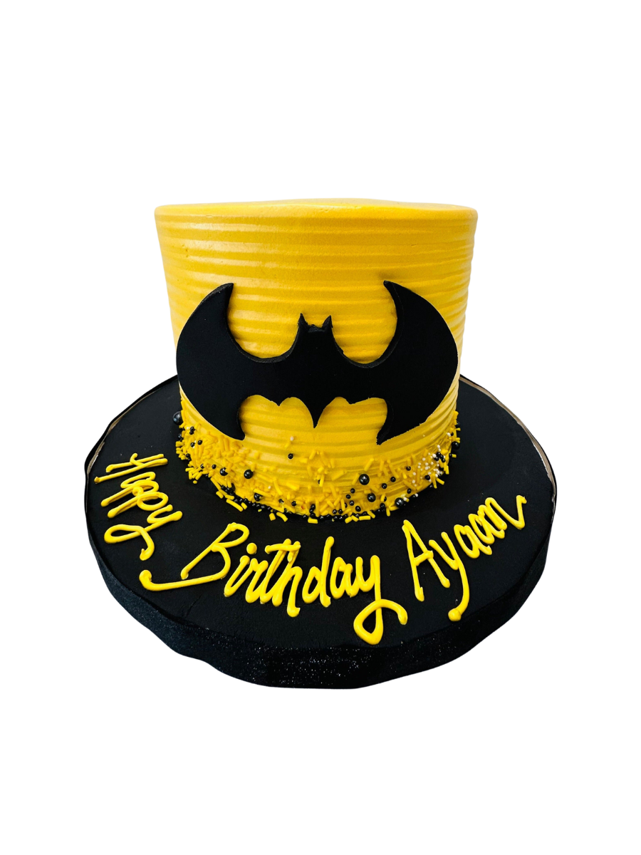 Ayaan Batman Cream Cake