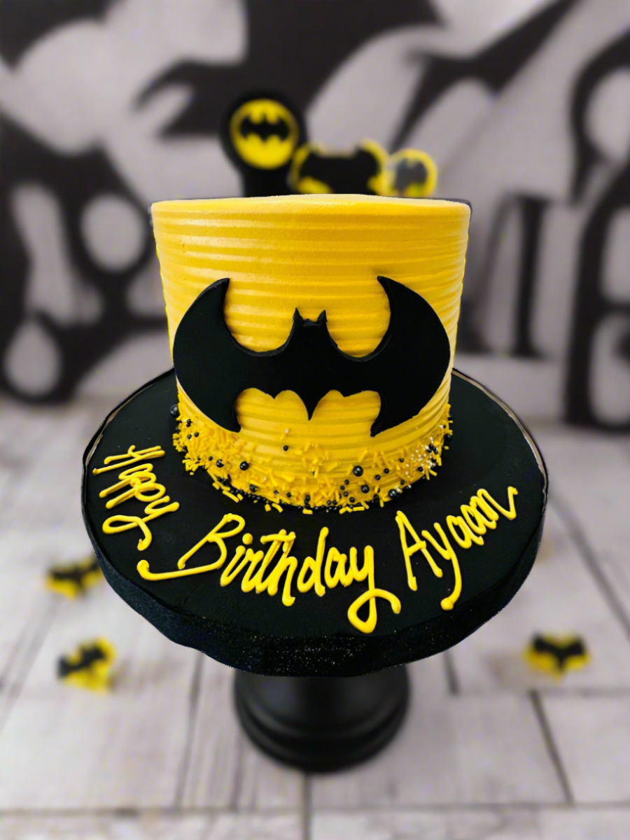 Ayaan Batman Cream Cake