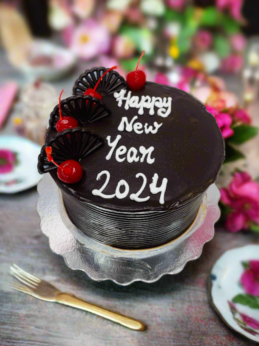 Truffle New Year Cake