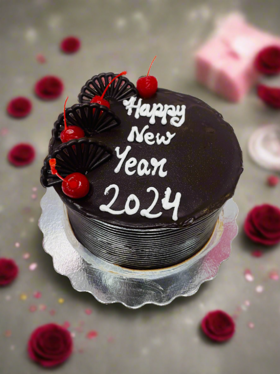 Truffle New Year Cake