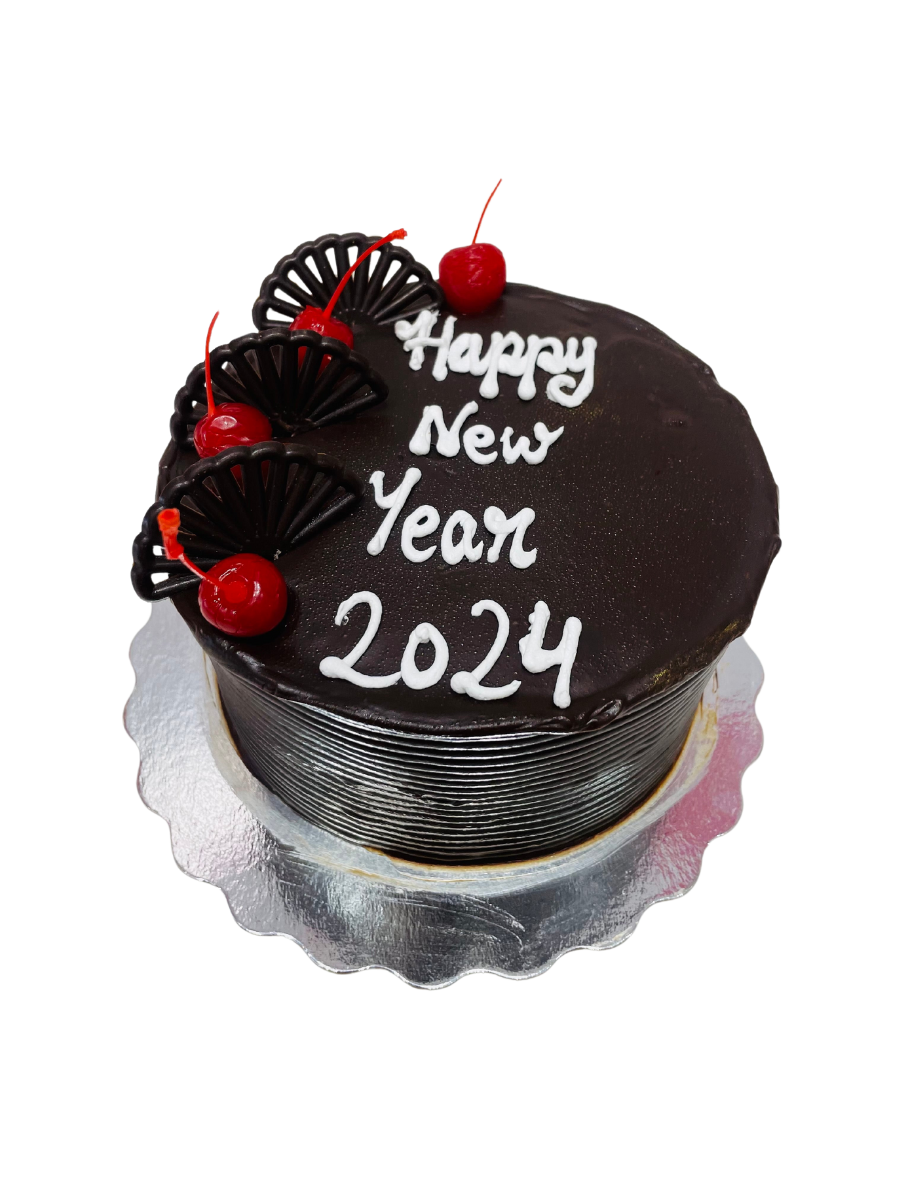 Truffle New Year Cake