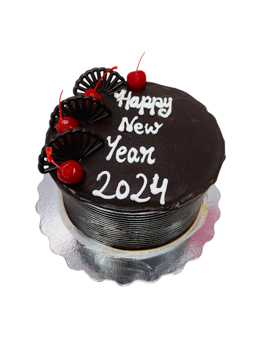 Truffle New Year Cake