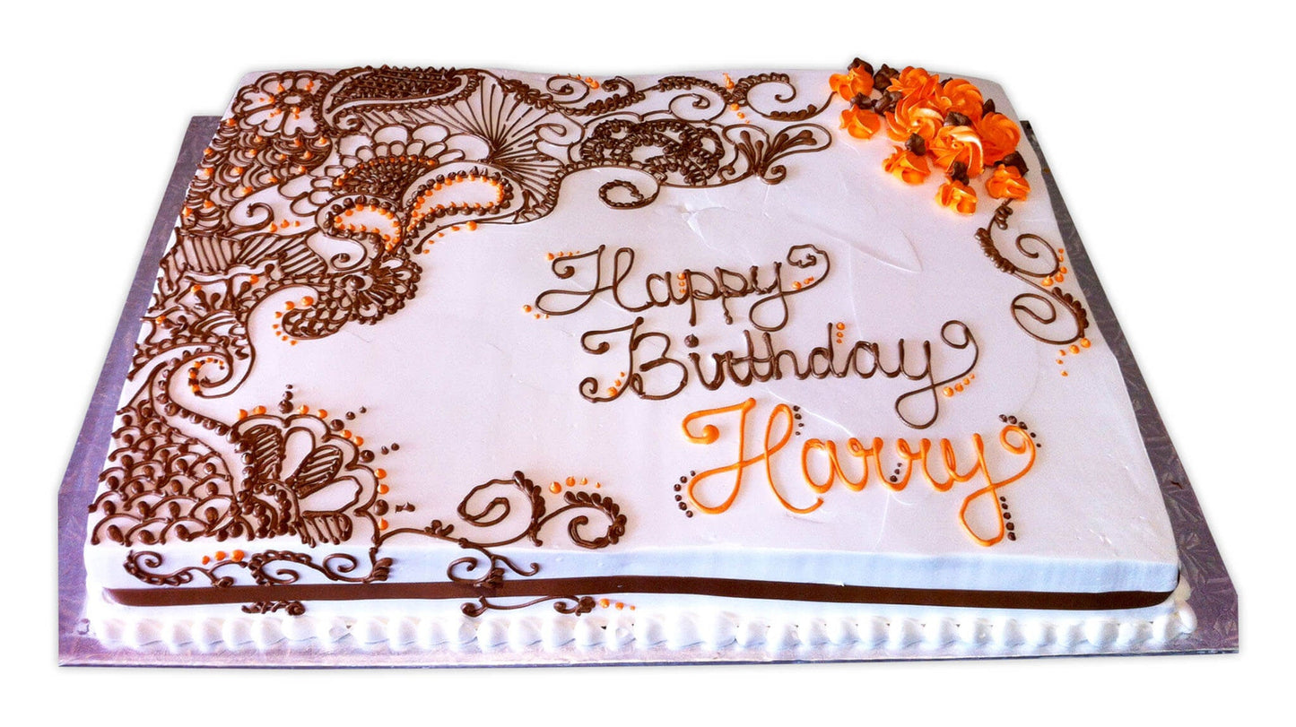 Harry Mehndi Cake - Rashmi's Bakery