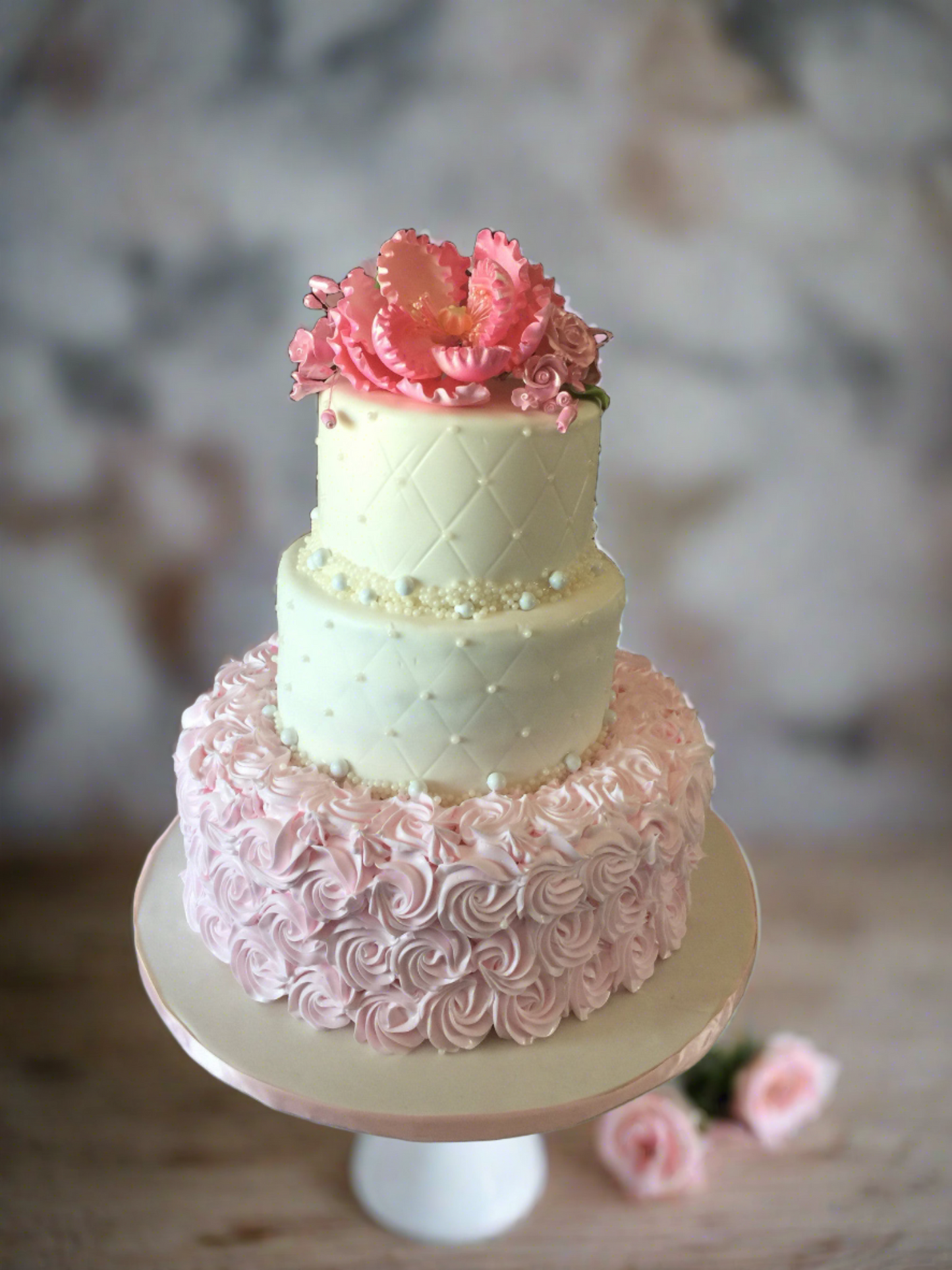 Bay Wedding Cake