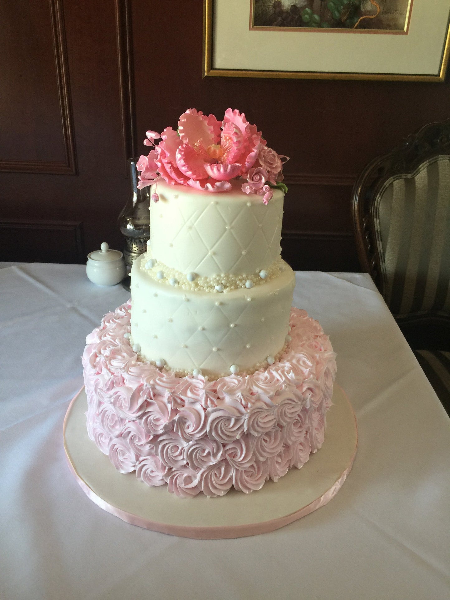 Bay Wedding Cake - Rashmi's Bakery