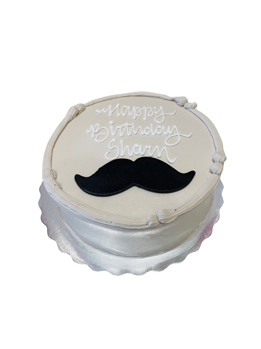 Sharn Moustache Cake