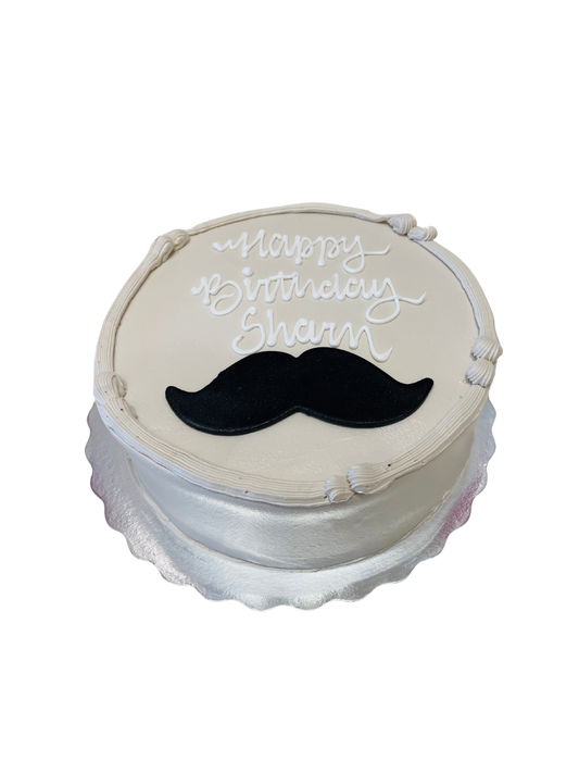 Sharn Moustache Cake