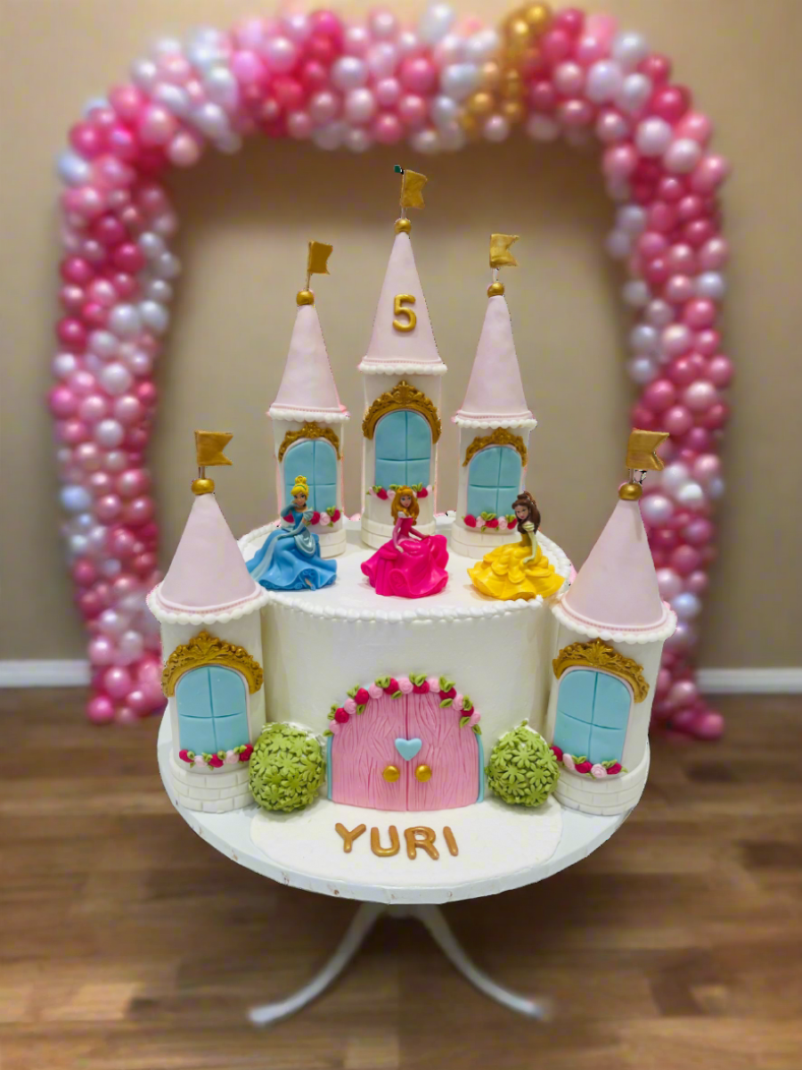 Yuri Disney Castle Cream Cake