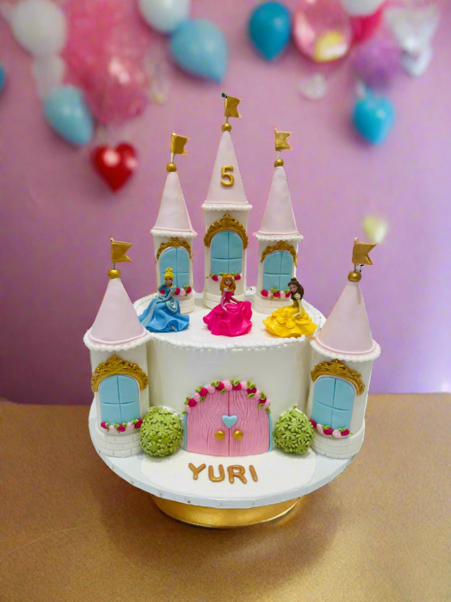 Yuri Disney Castle Cream Cake
