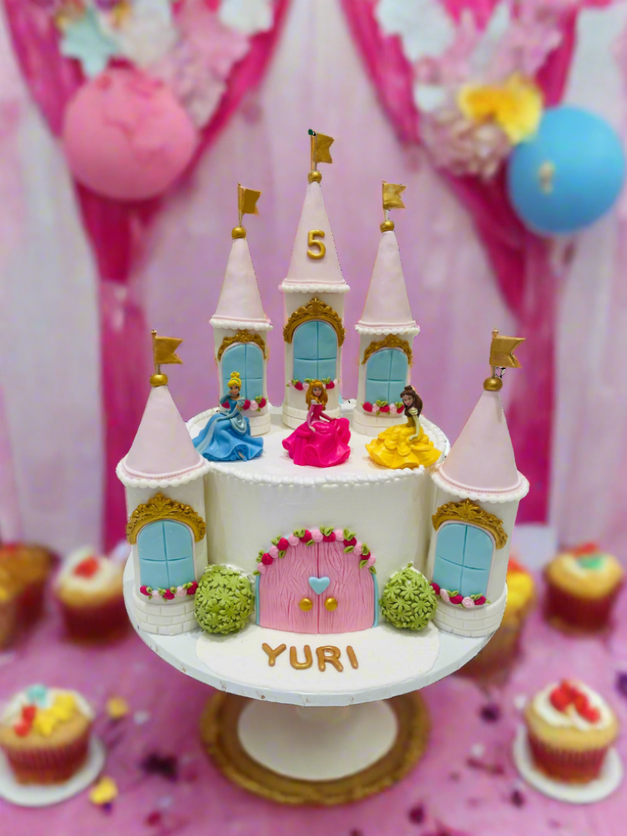 Yuri Disney Castle Cream Cake