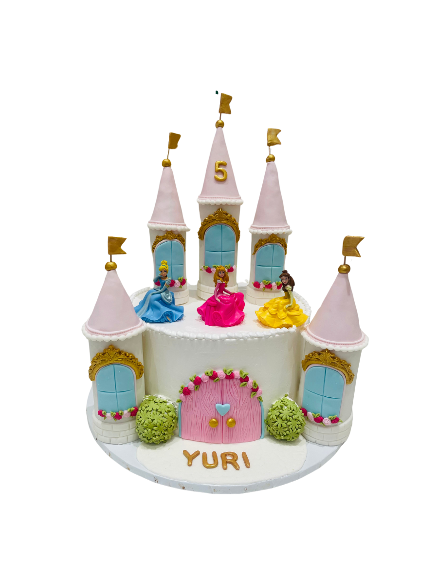 Yuri Disney Castle Cream Cake