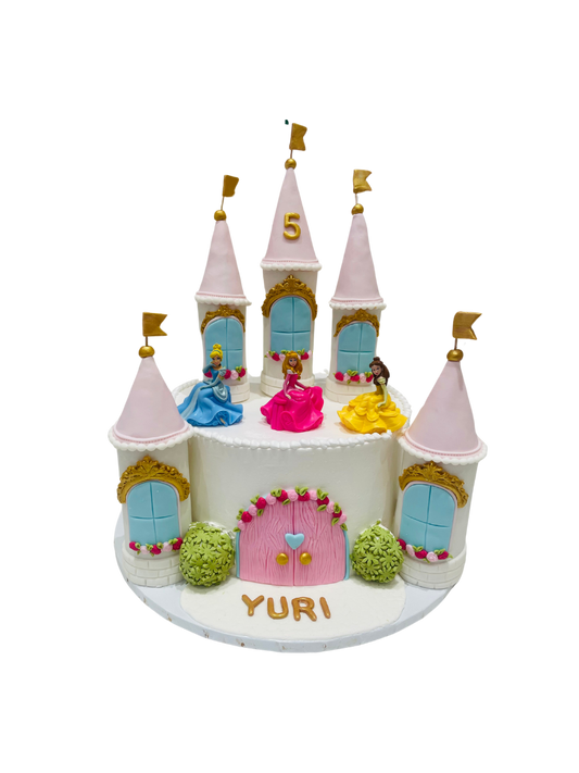 Yuri Disney Castle Cream Cake