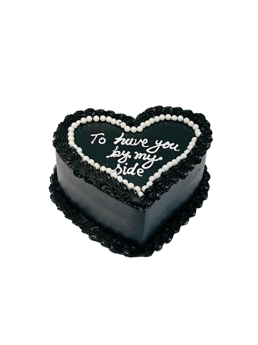 Aisha Heart Birthday Cake
