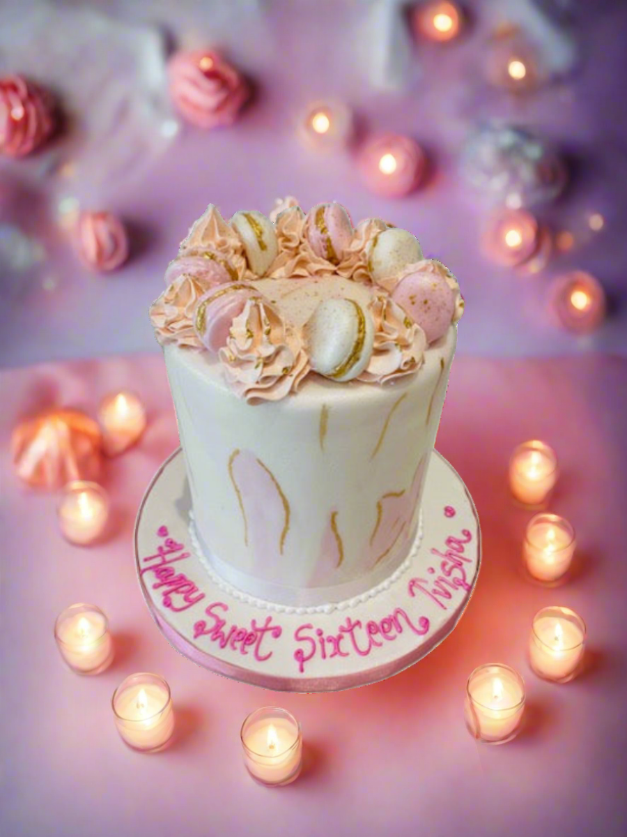 Tvisha Sweet Sixteen Fondant Cake